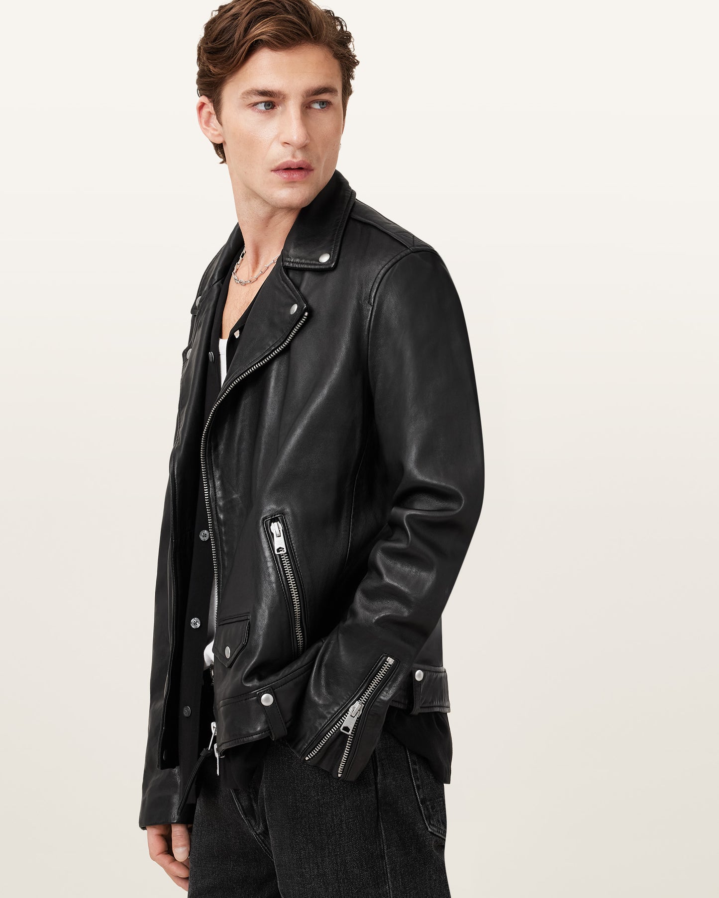 Milo Biker Leather Jacket