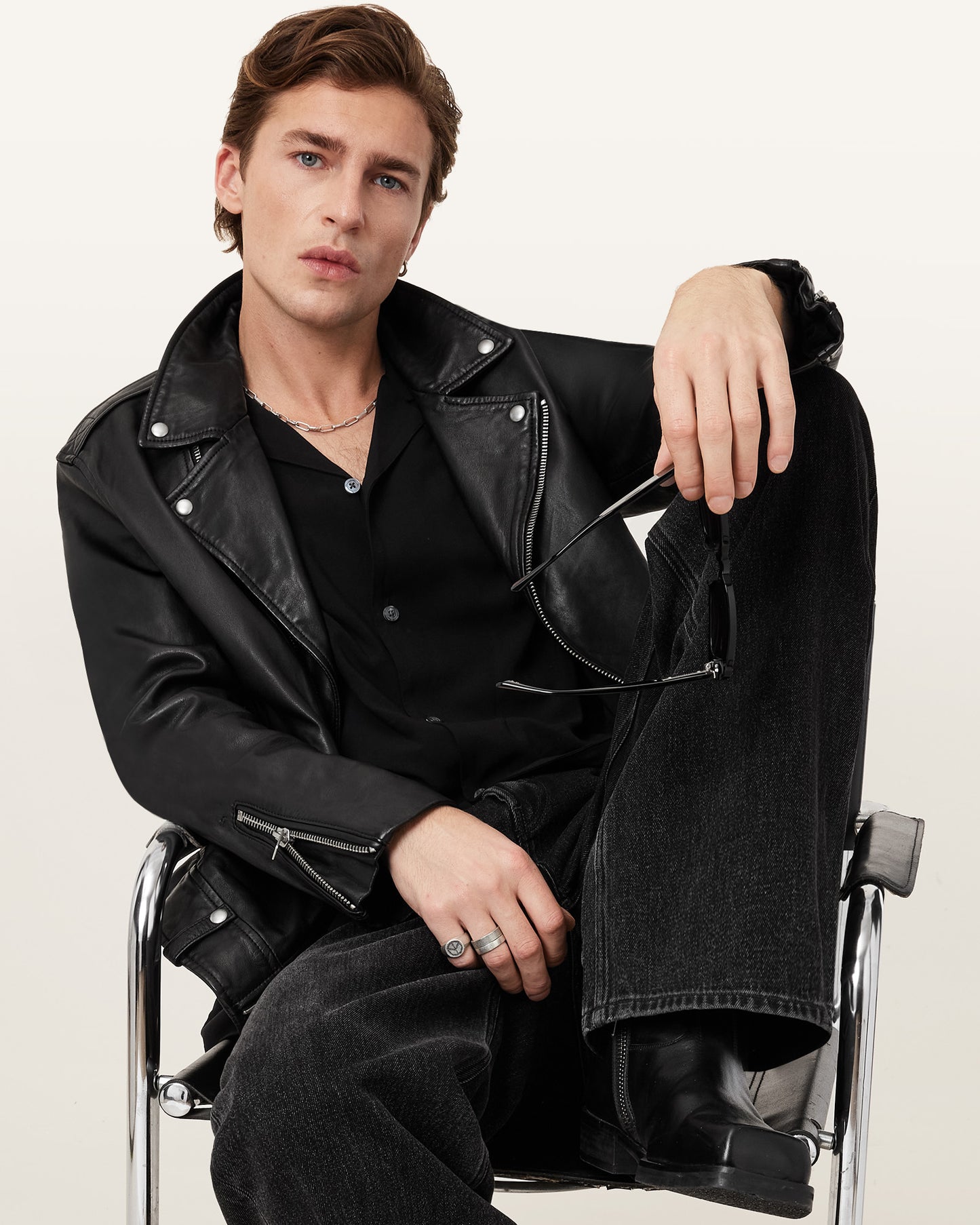 Milo Biker Leather Jacket