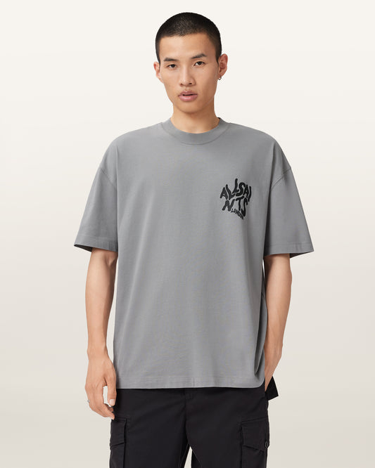 MARCH GREY Color Orlando SS Crew from AllSaints