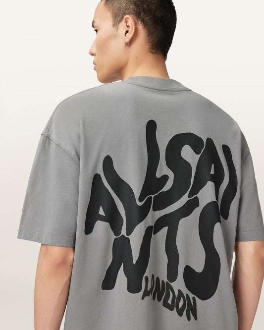 MARCH GREY Color Orlando SS Crew from AllSaints