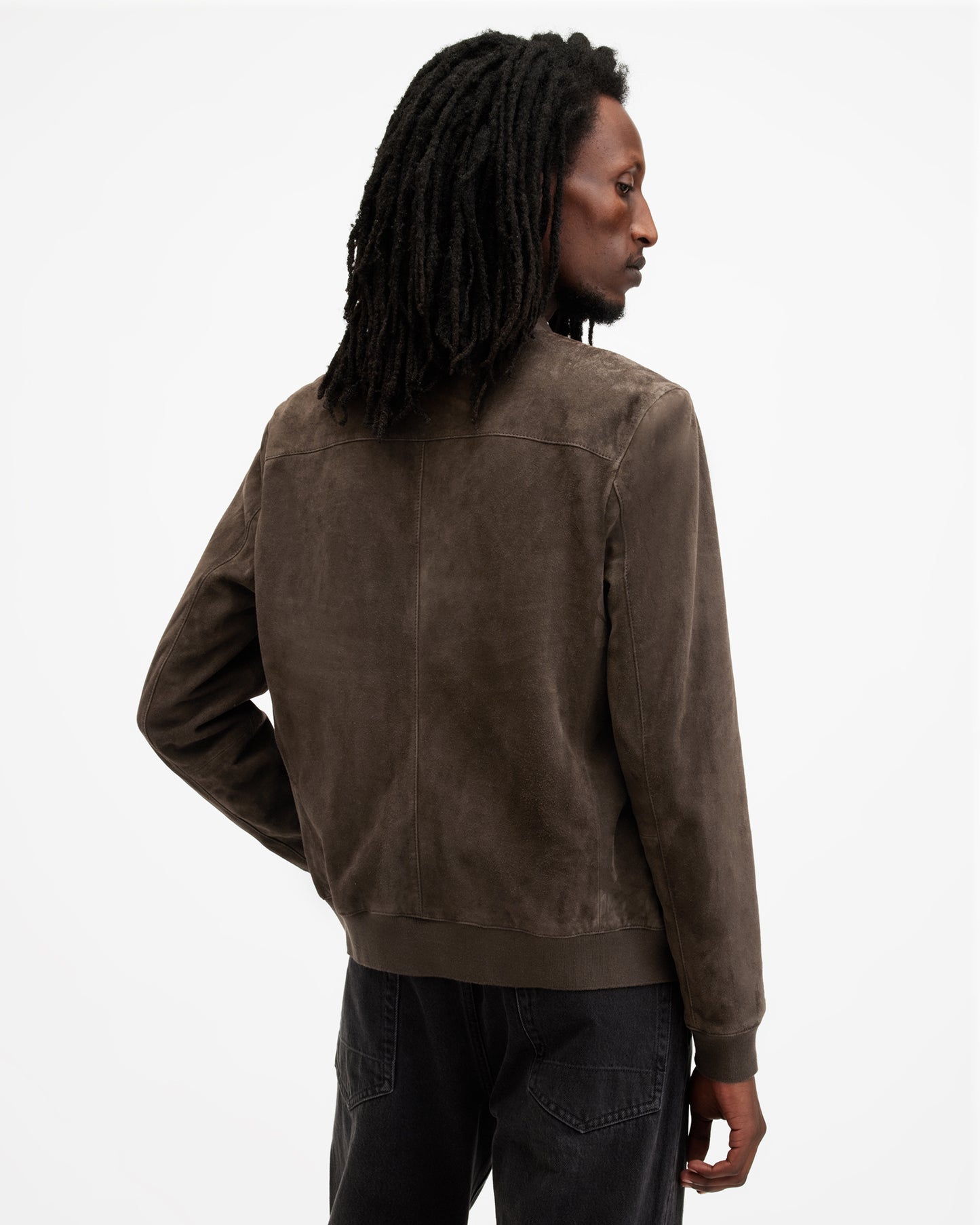 Kemble Suede Bomber Jacket