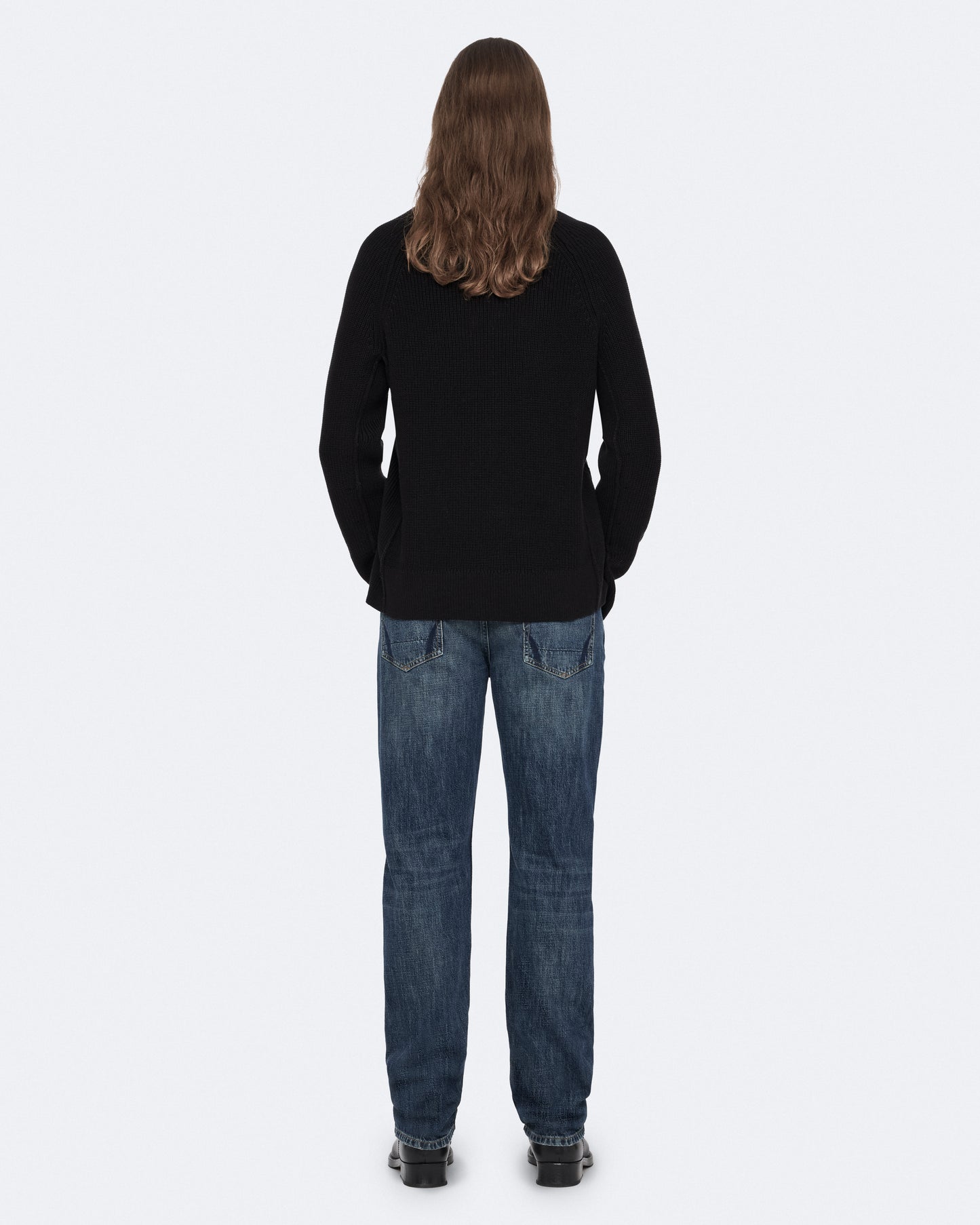 Black Color Kit Crew Jumper from AllSaints