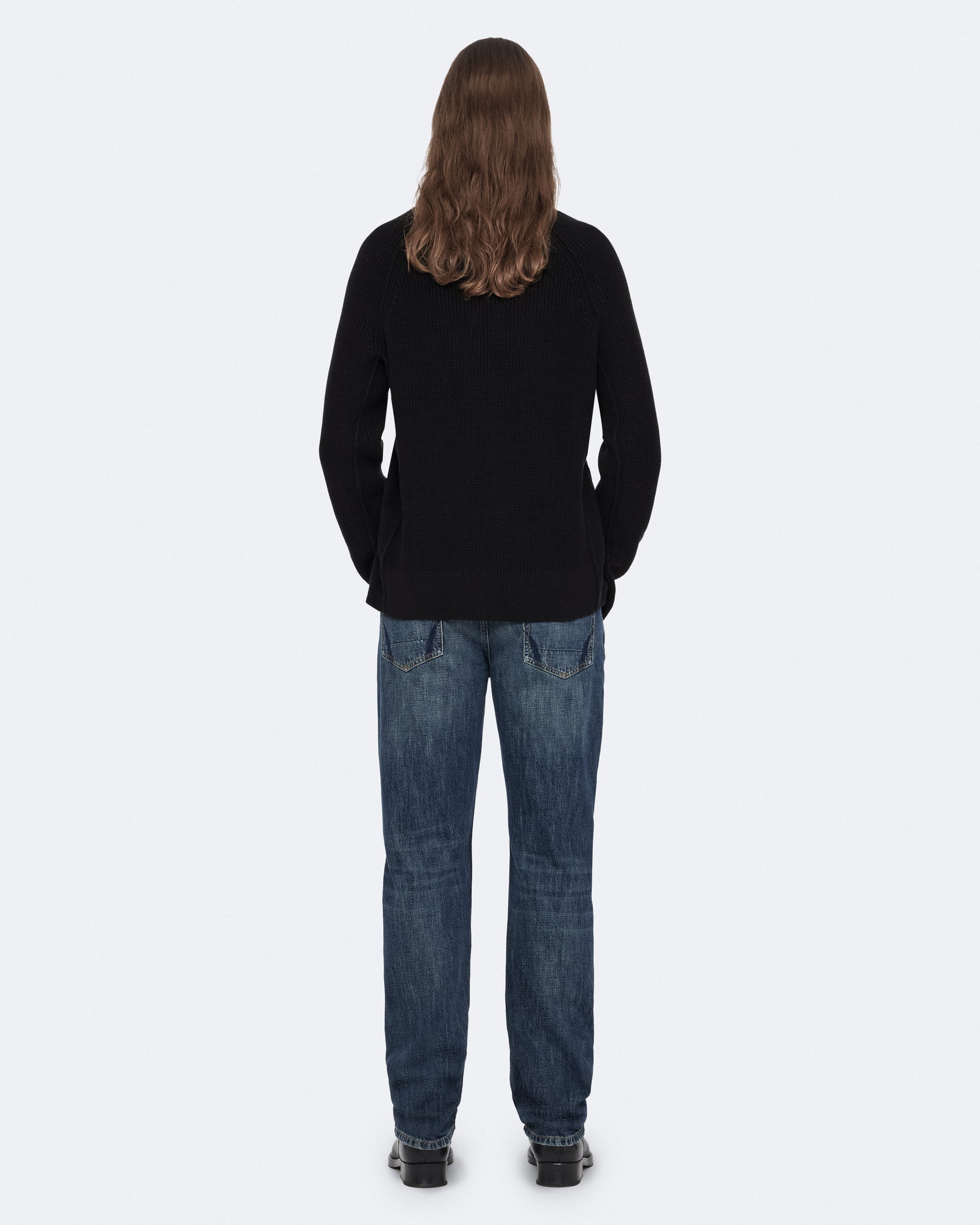 Black Color Kit Crew Jumper from AllSaints