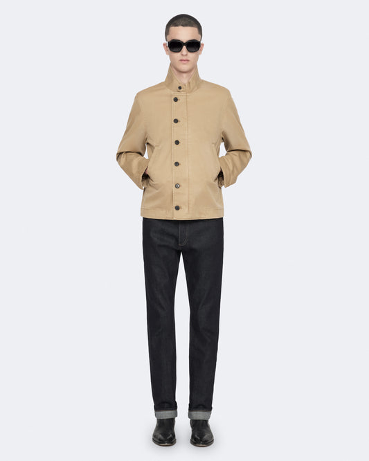 Khaki Brown Color Enfield Jacket from AllSaints