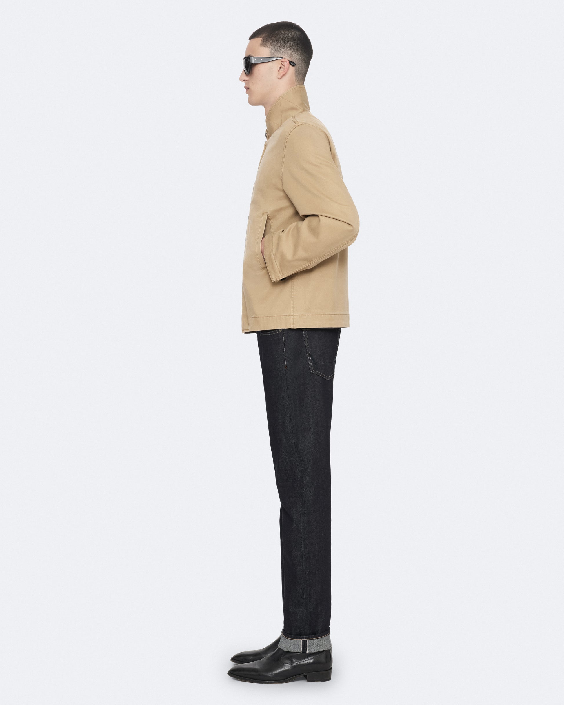 Khaki Brown Color Enfield Jacket from AllSaints