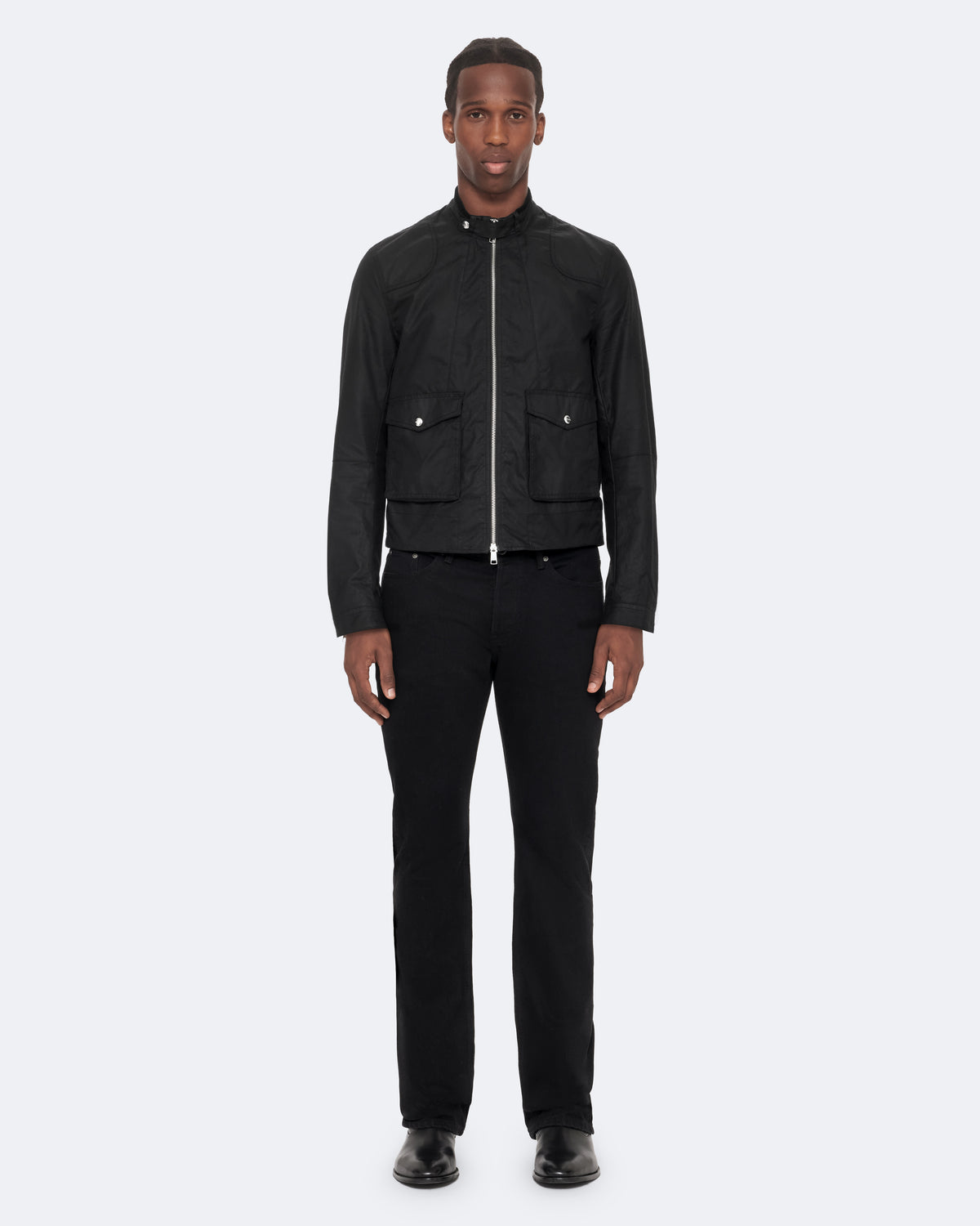 Washed Black Color Kirk Jacket from AllSaints