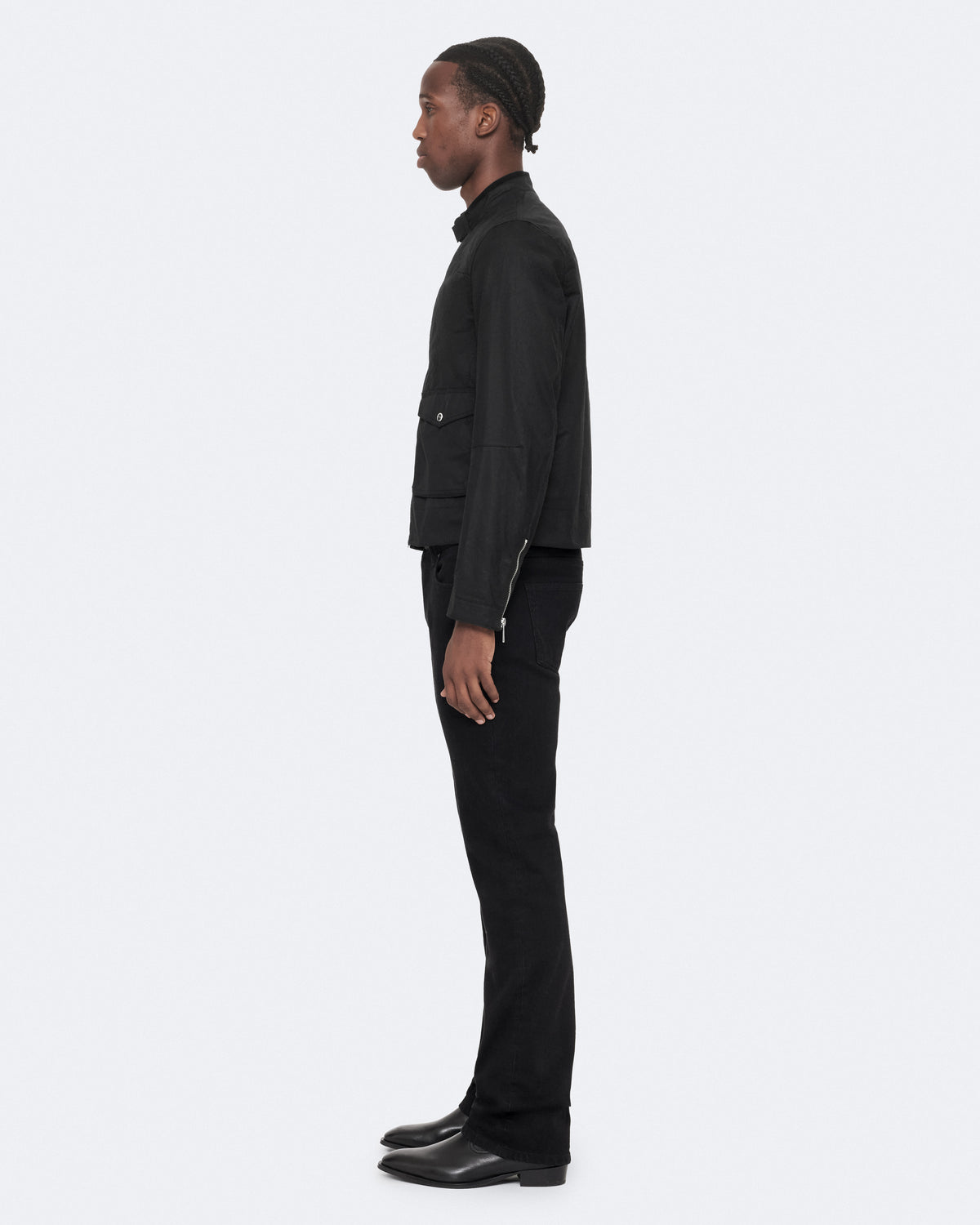 Washed Black Color Kirk Jacket from AllSaints