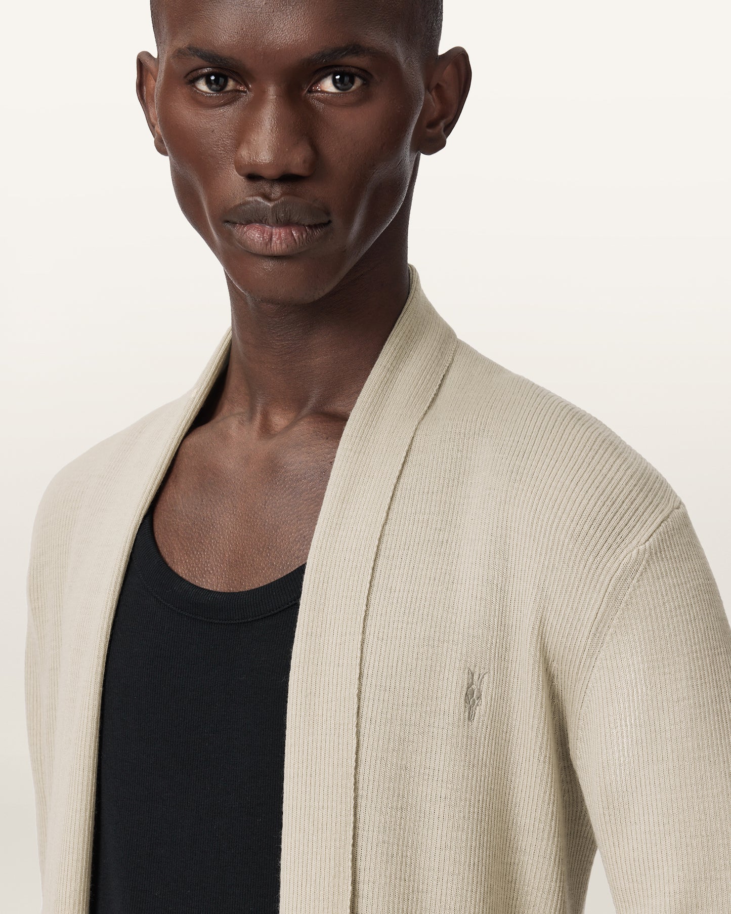 Mode Merino Open Cardigan