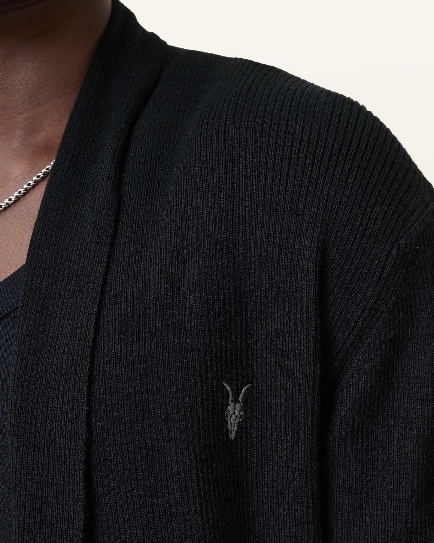 Mode Merino Open Cardigan