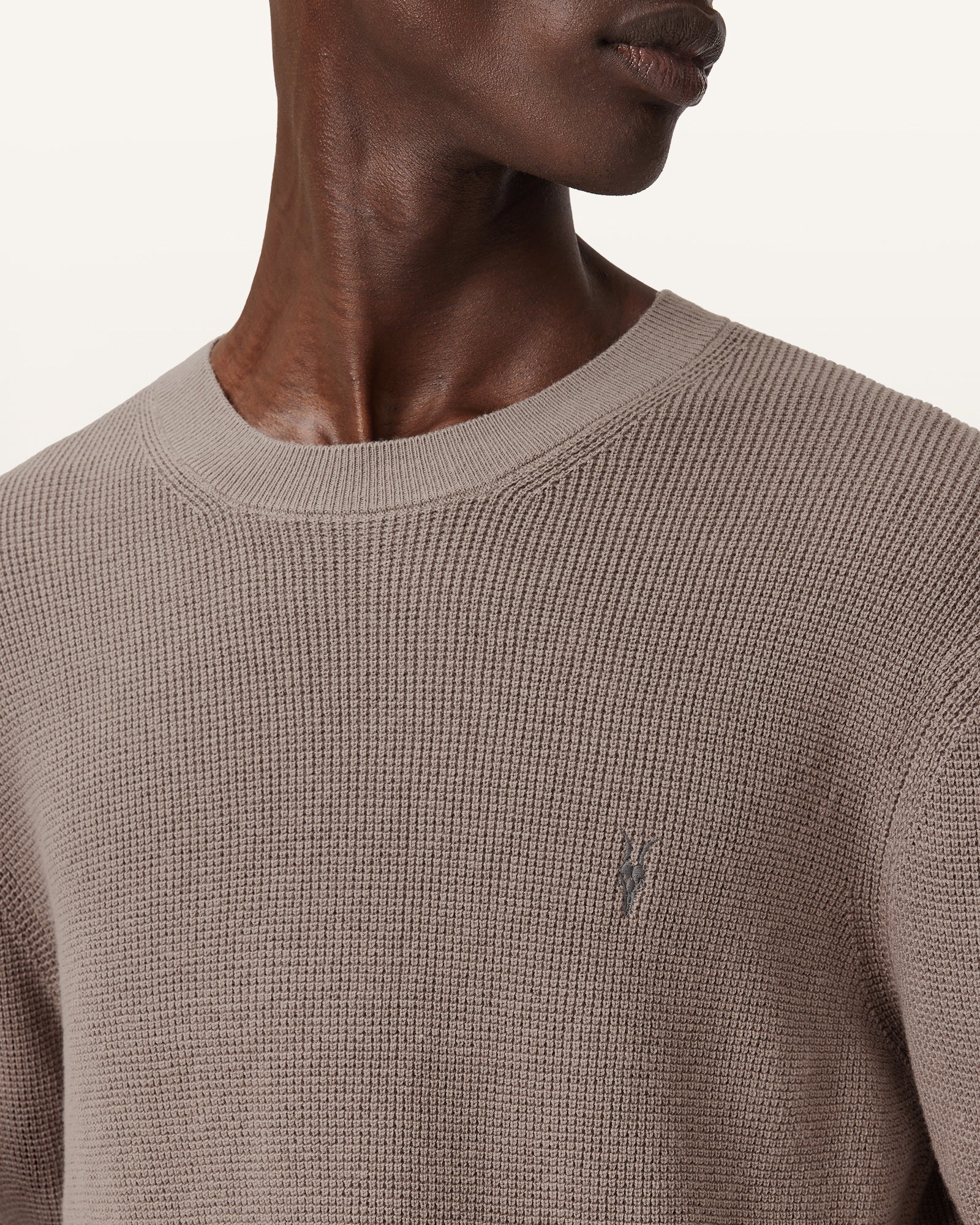 CHESTNUT BROWN Color Aspen Crew Jumper from AllSaints