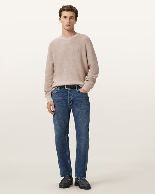 MOON GREY Color Aspen Crew Knitwear from AllSaints
