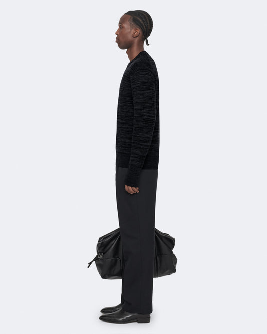 Black/Grey Color Beton V Neck Jumper from AllSaints