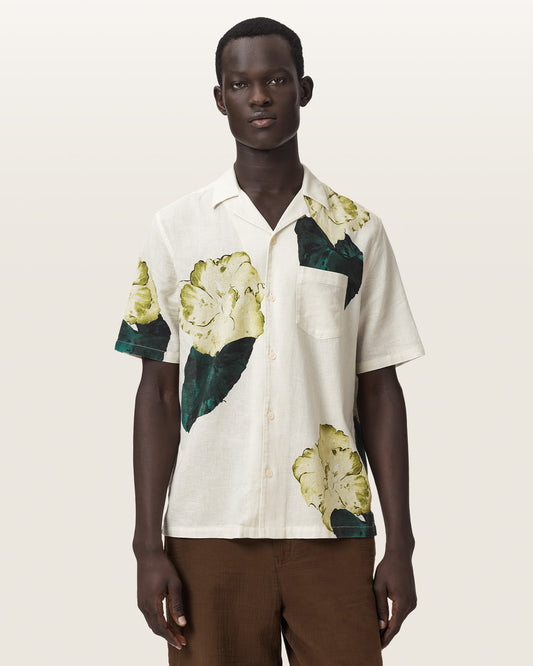 Ecru Color Nouvelle SS Shirt from AllSaints