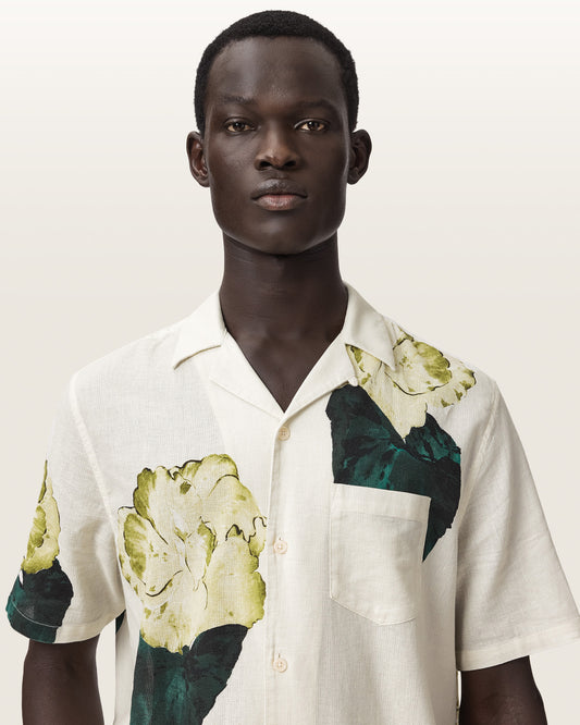 Ecru Color Nouvelle SS Shirt from AllSaints