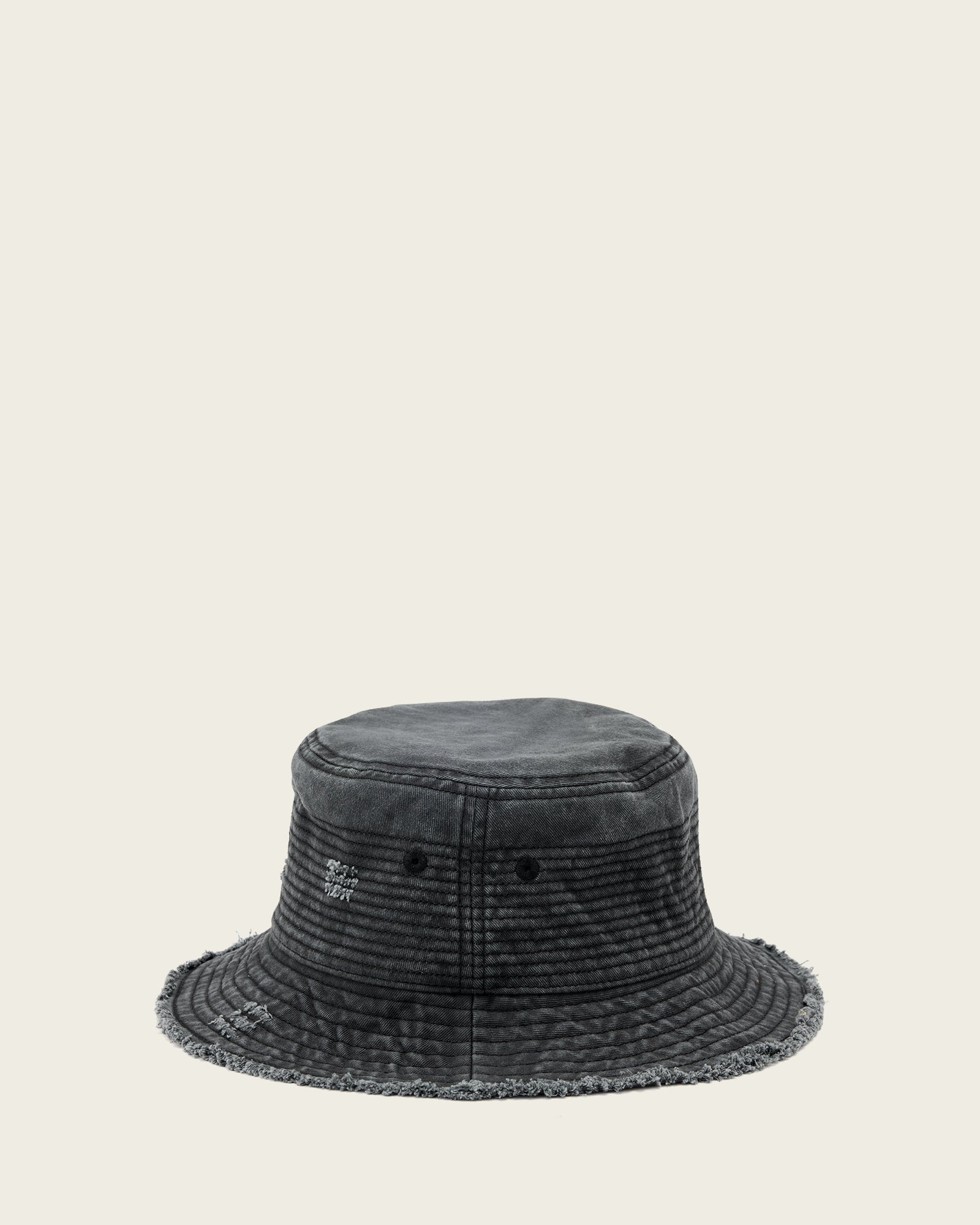 Washed Black Color Mason Bucket Hat from AllSaints