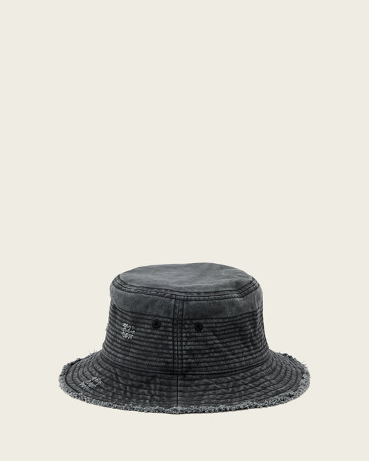 Washed Black Color Mason Bucket Hat from AllSaints