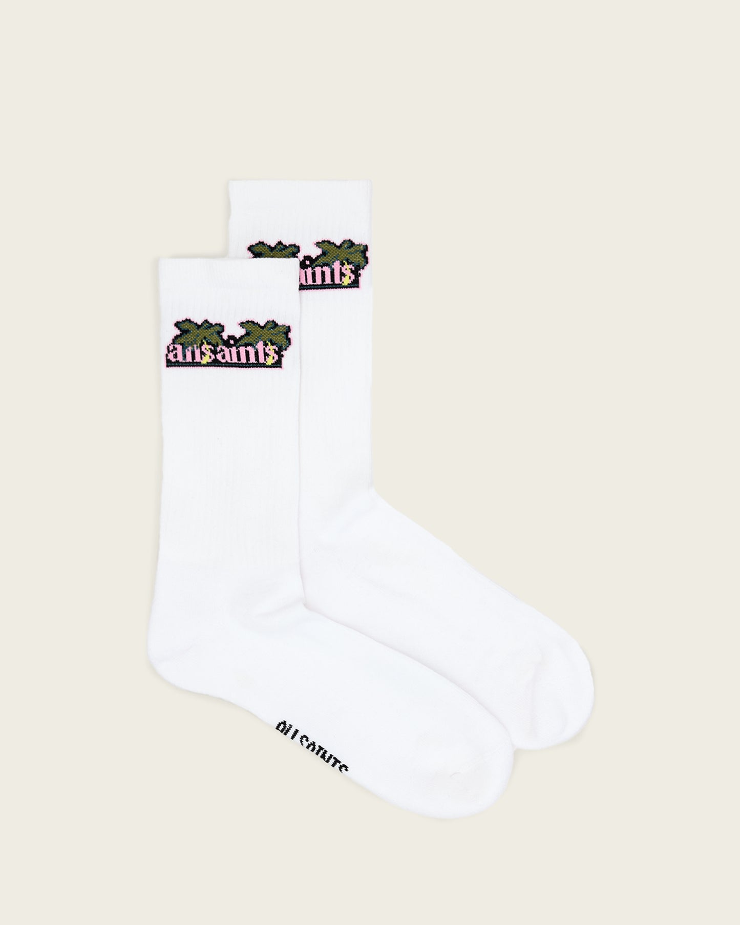 White Color Troppo Socks from AllSaints