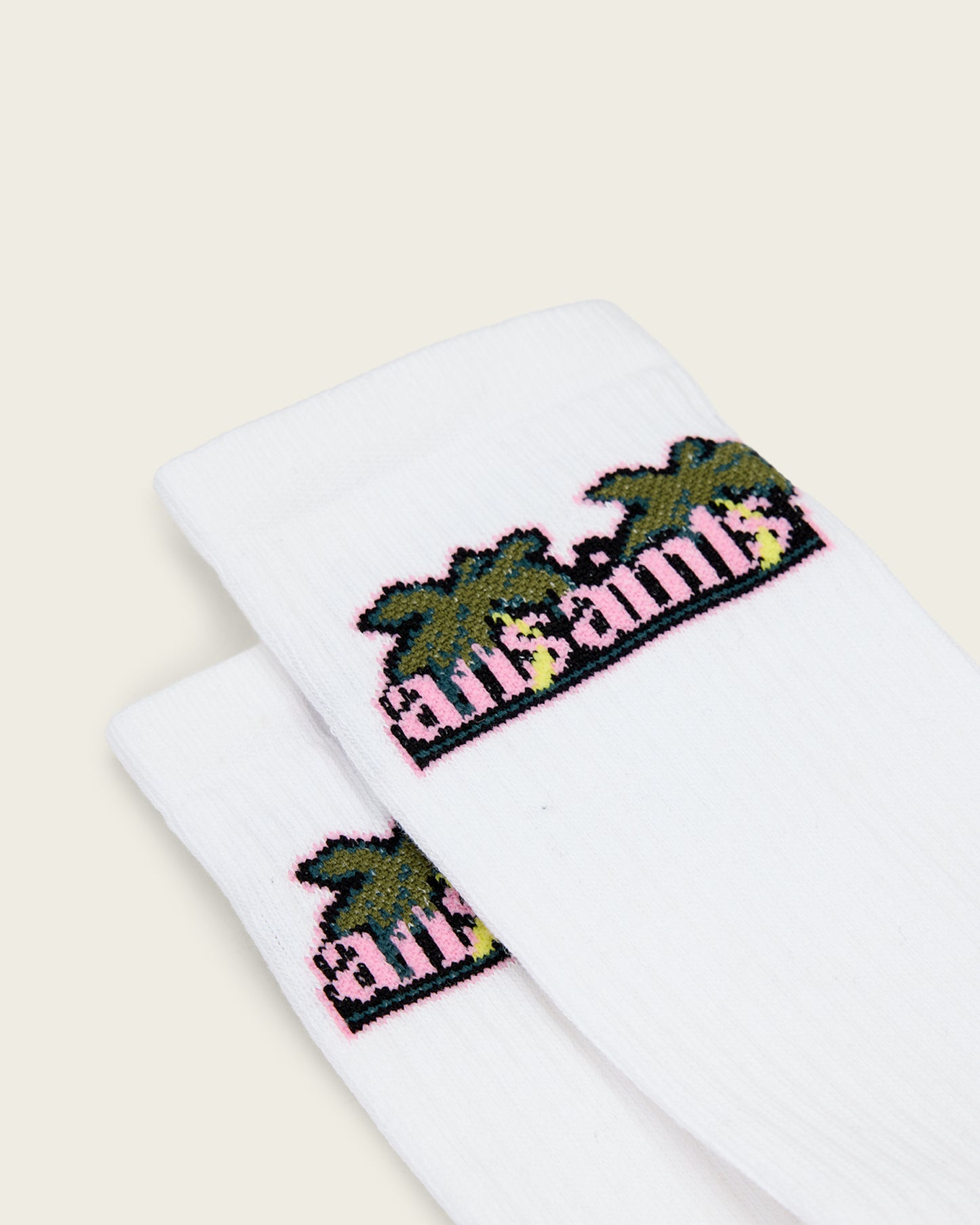 White Color Troppo Socks from AllSaints