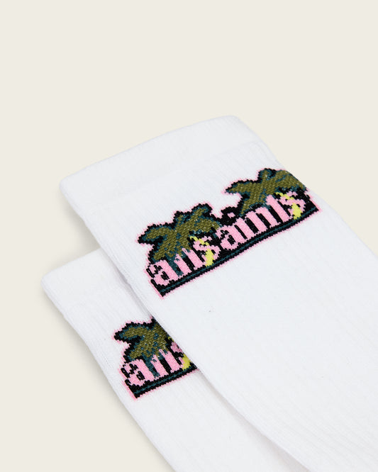 White Color Troppo Socks from AllSaints