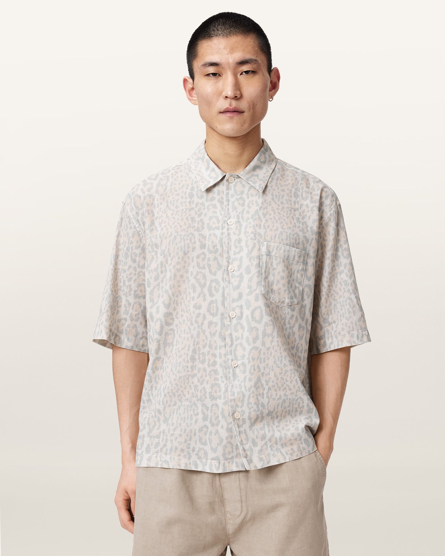 CANDY YELLOW Color Cruz Leo SS Shirt from AllSaints