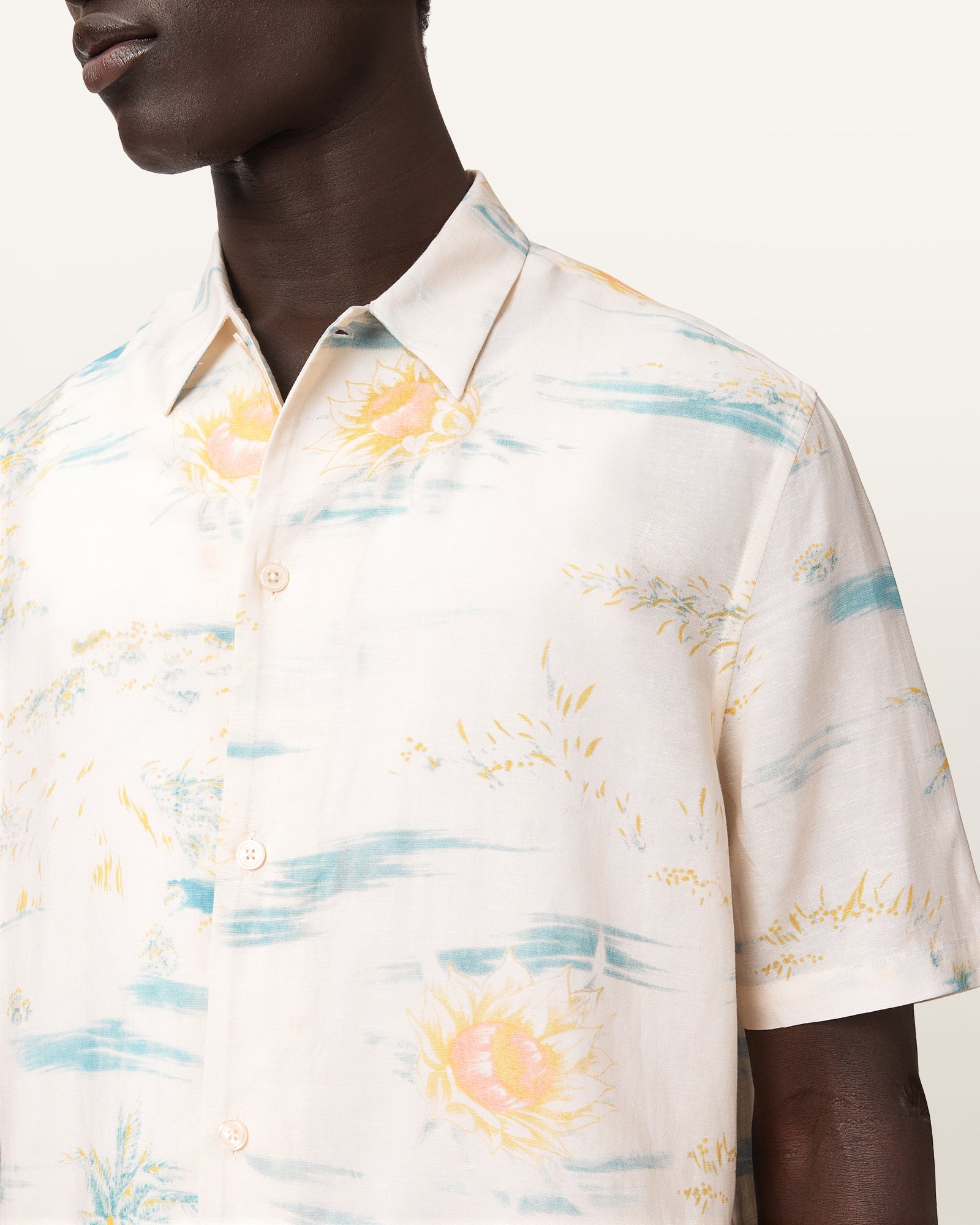 CANDY YELLOW Color Breezer SS Shirt from AllSaints