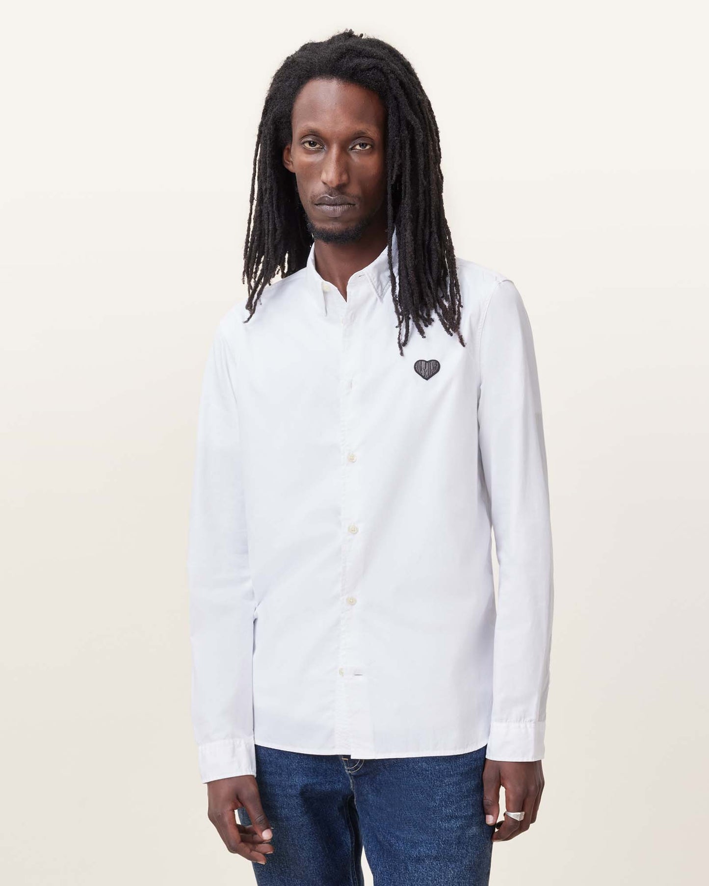 White Color Amante LS Shirt from AllSaints