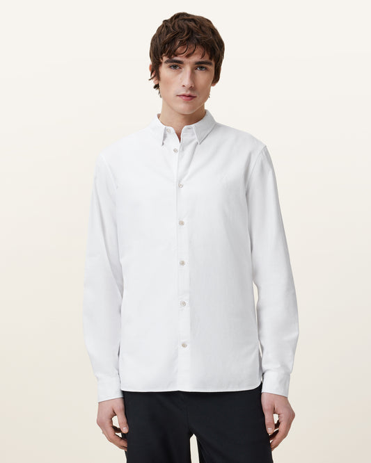 White Color Haven LS Shirt from AllSaints