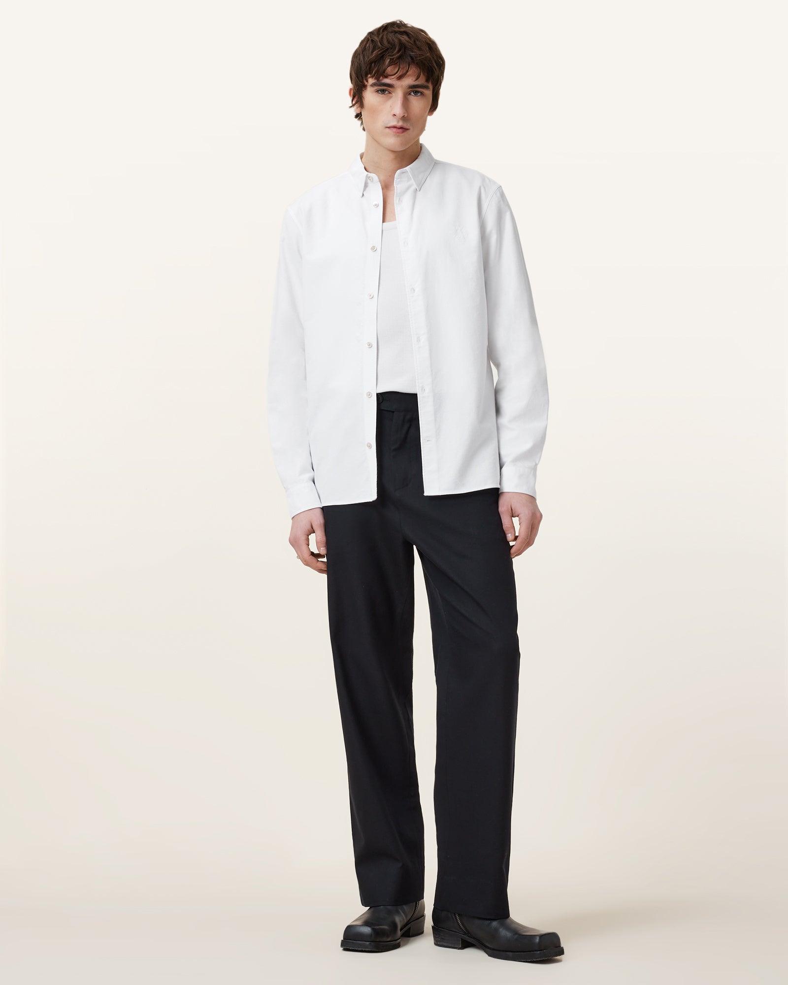 White Color Haven LS Shirt from AllSaints