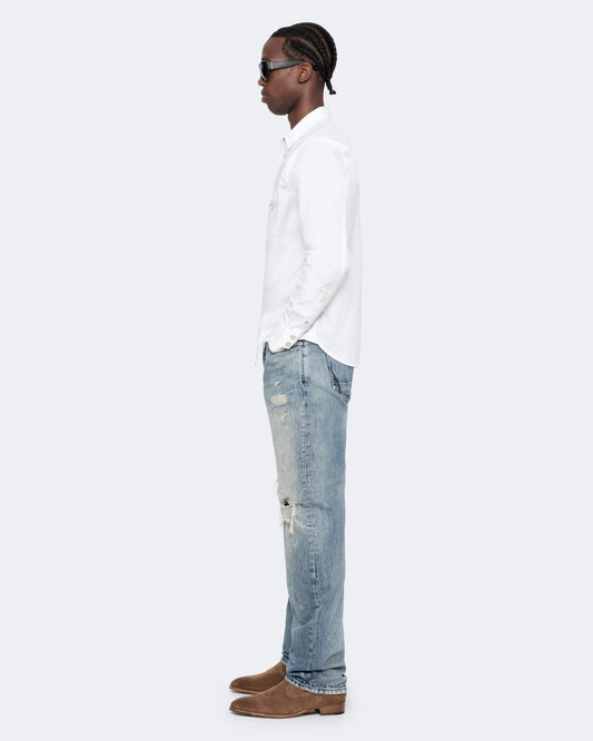 White Color Kenil LS Shirt from AllSaints