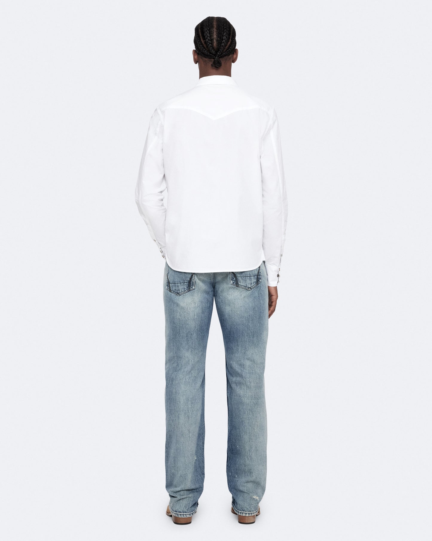 White Color Kenil LS Shirt from AllSaints