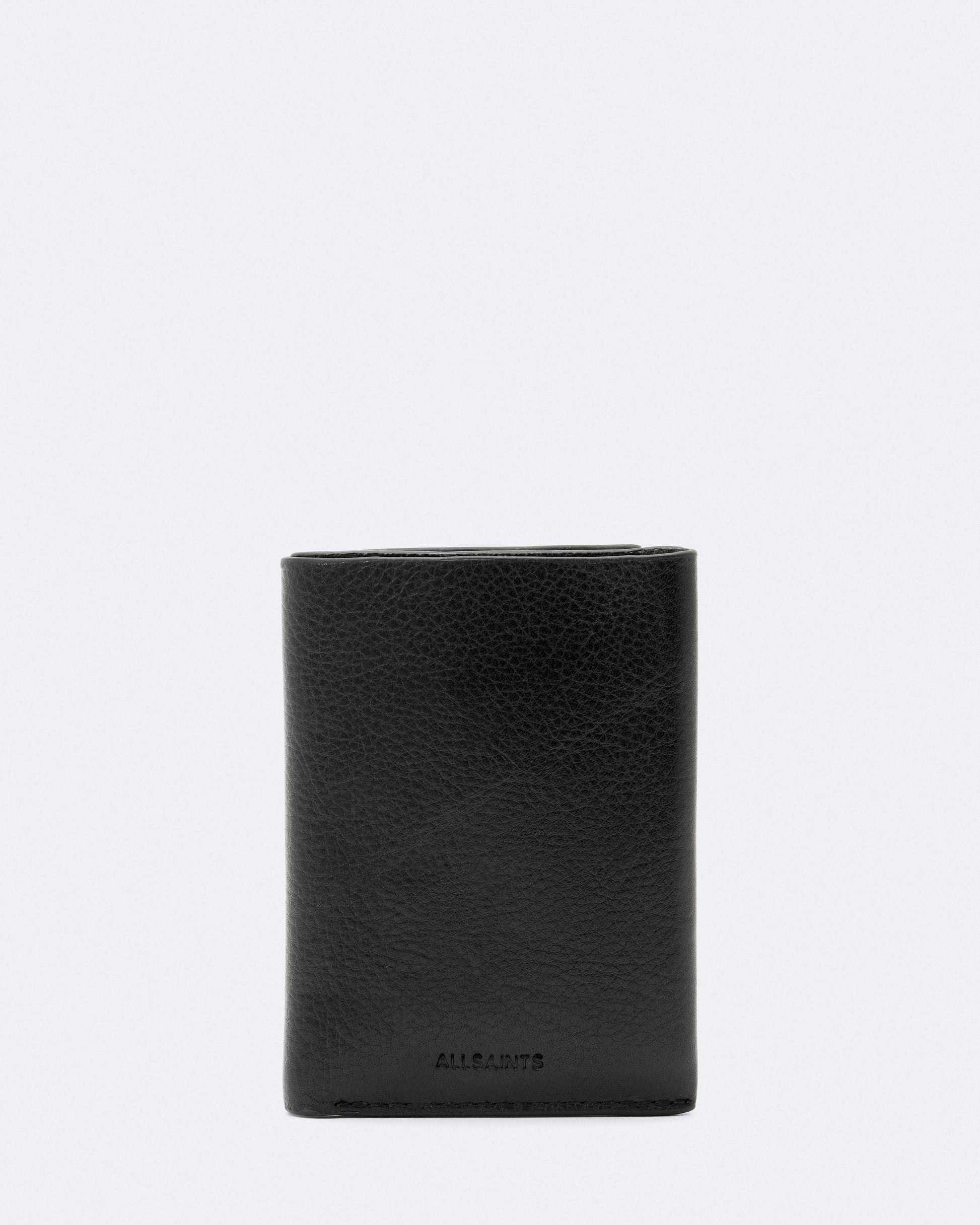 Black Color Axis Bifold Wallet from AllSaints