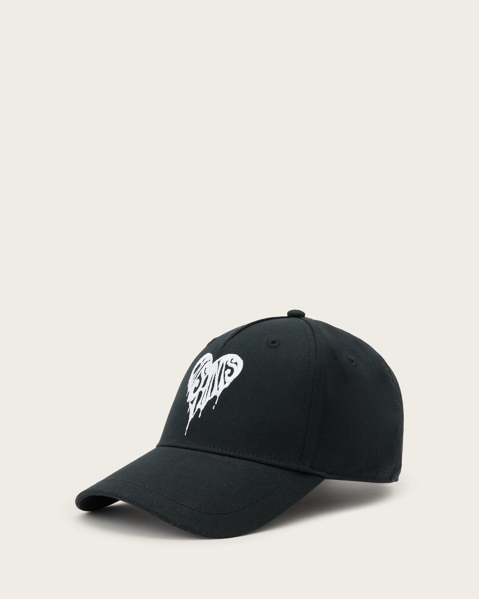 Black Color Trip Baseball Cap from AllSaints