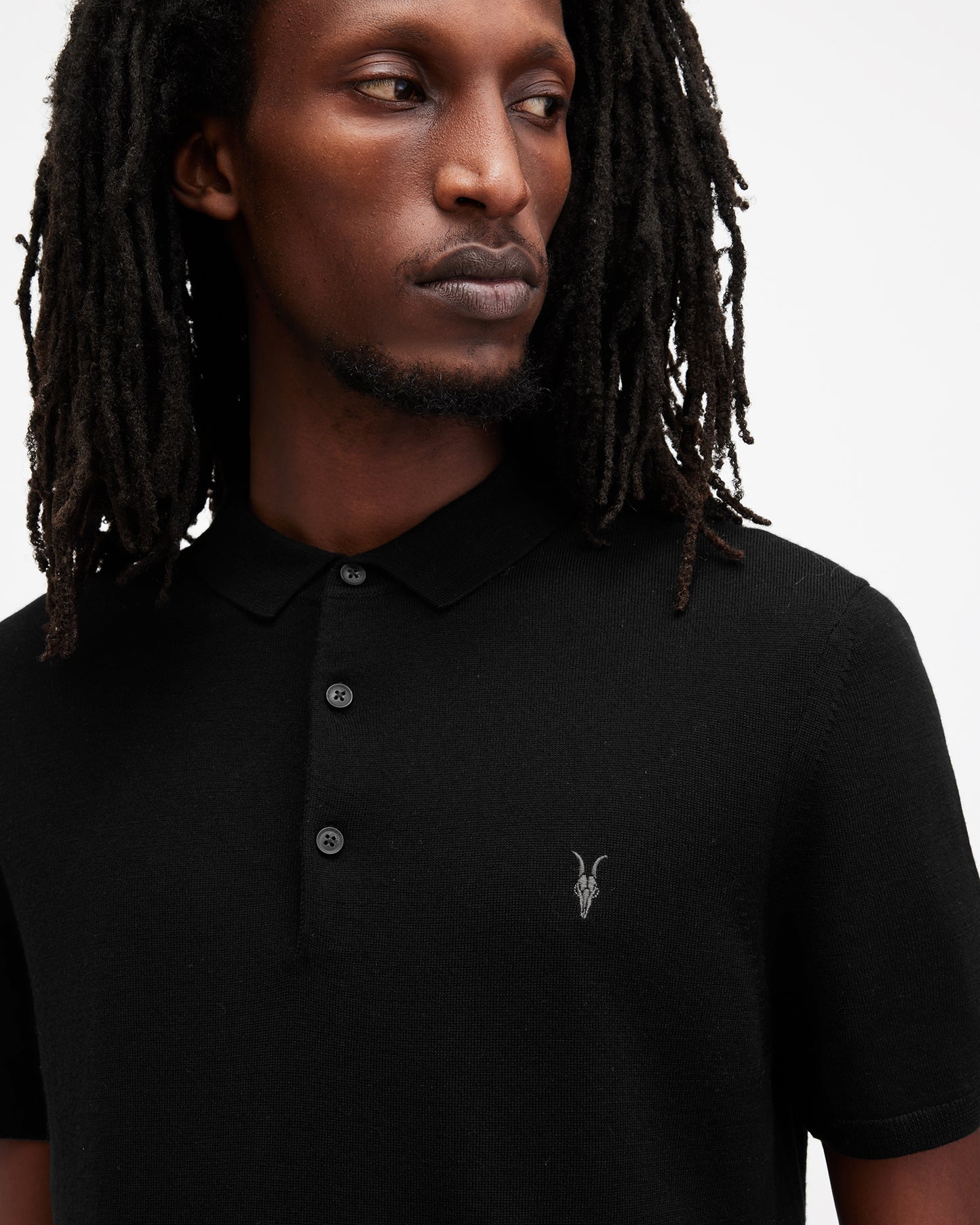 Mode Merino Short Sleeve Polo Knitwear