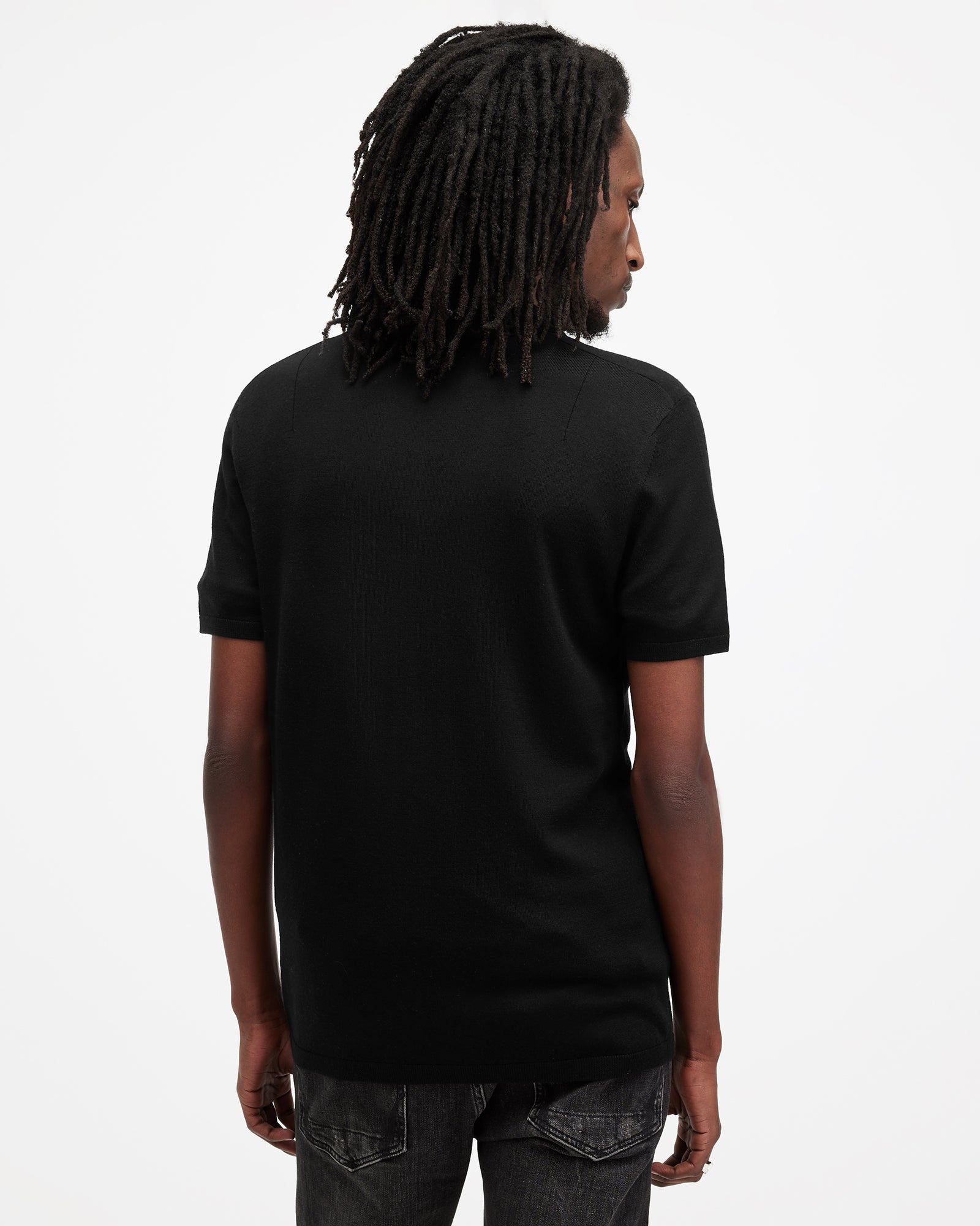 Mode Merino Short Sleeve Polo Knitwear