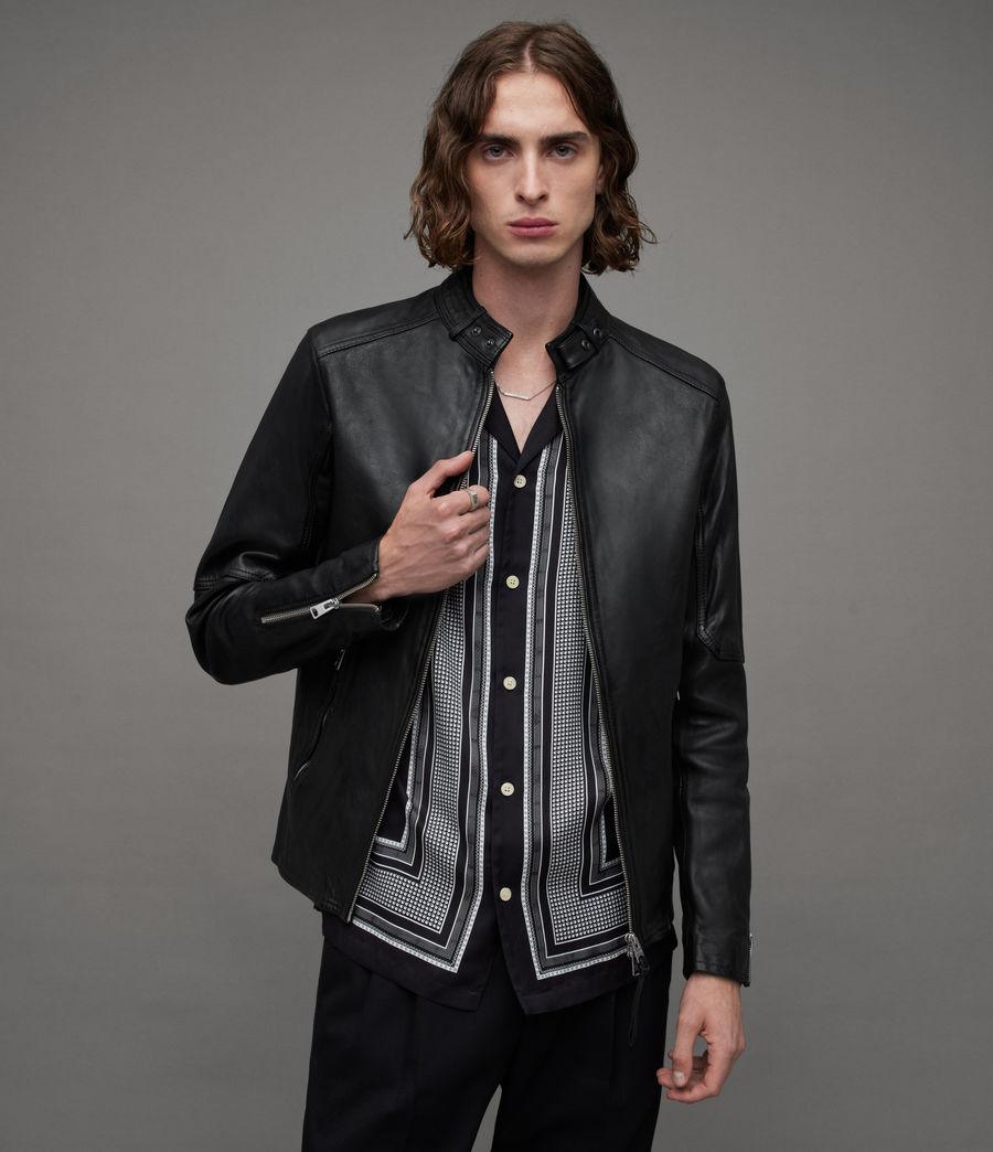 Cora Leather Jacket - AllSaints Hong Kong