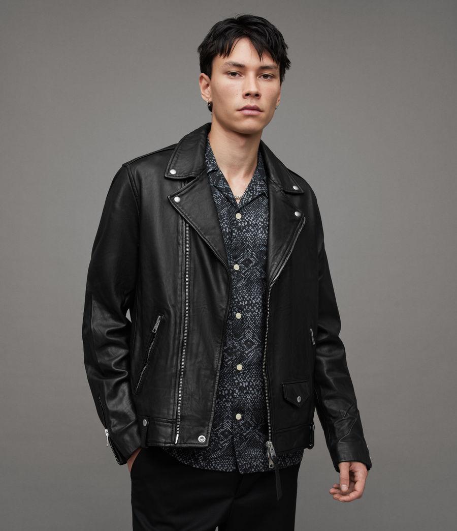 Milo Biker Leather Jacket - AllSaints Hong Kong