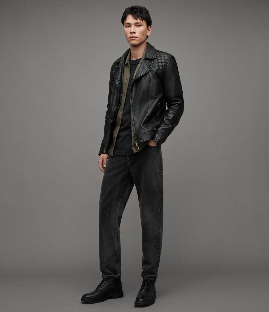 Conroy Biker Leather Jacket - AllSaints Hong Kong