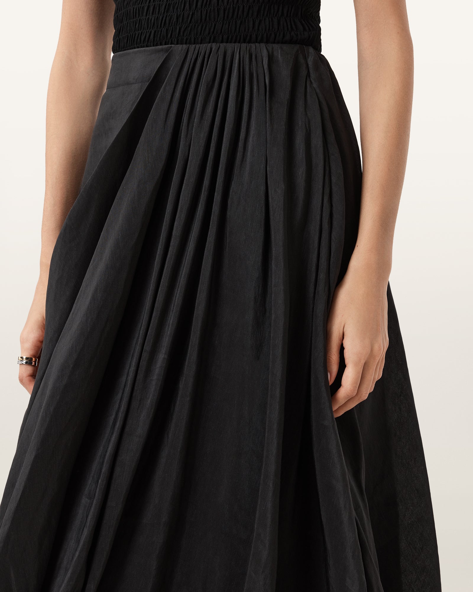 Black Color Nia Skirt from AllSaints