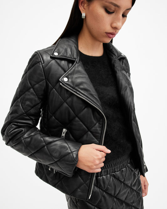 Dalby Quilt Leather Biker