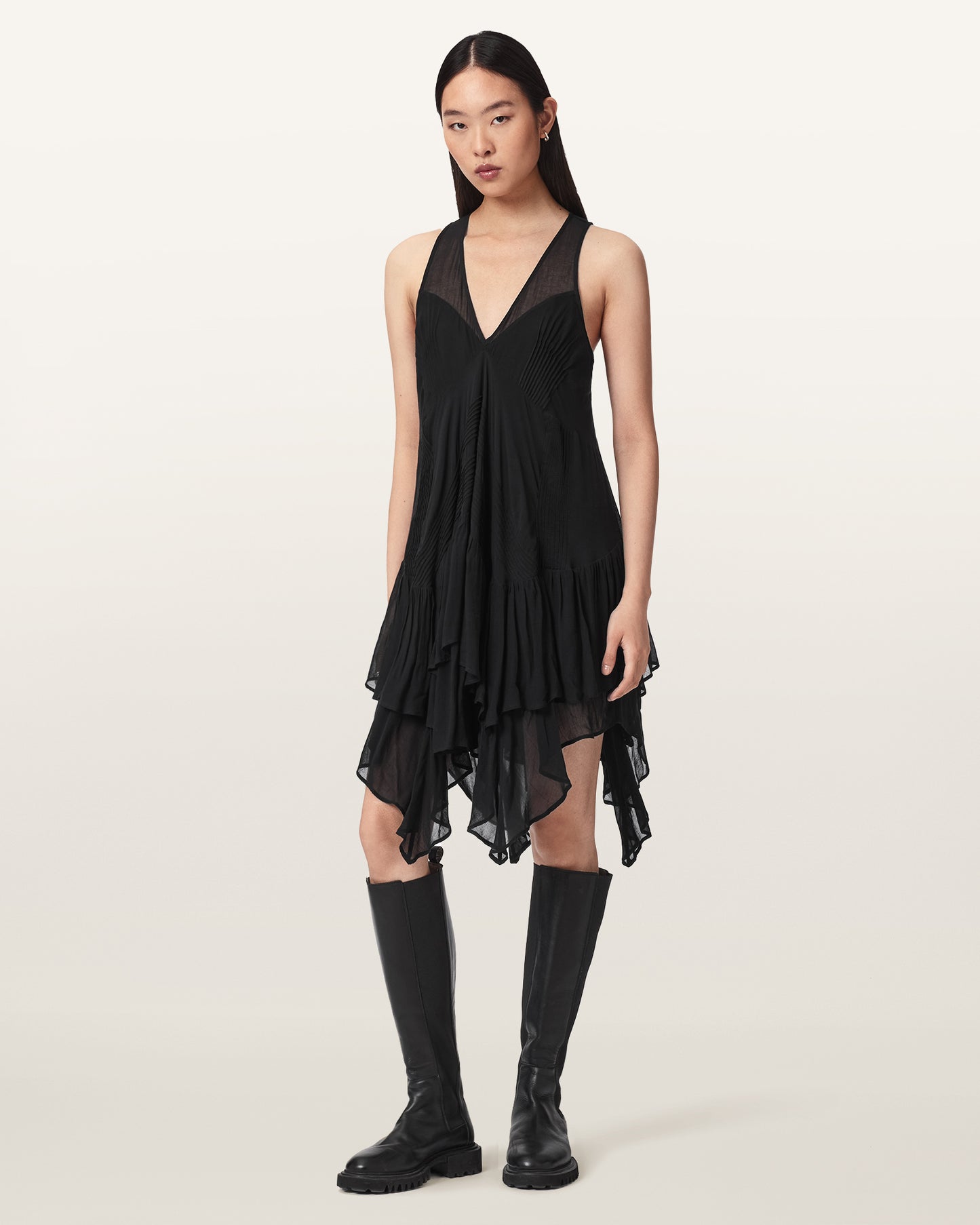 Black Color Gretel Dress from AllSaints