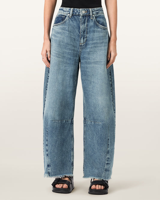 Vintage Indigo Color Payton Crop Jean from AllSaints