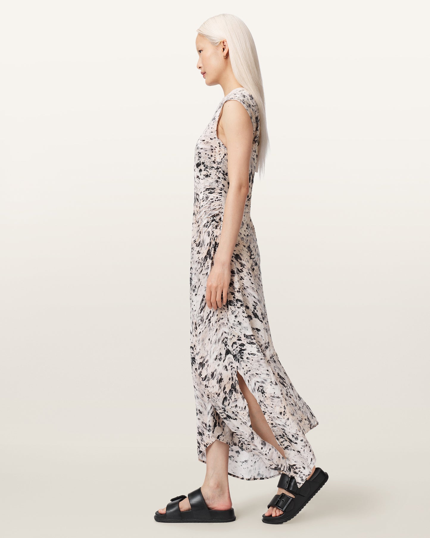 CANTER ECRU WHITE Color Noor Dress from AllSaints