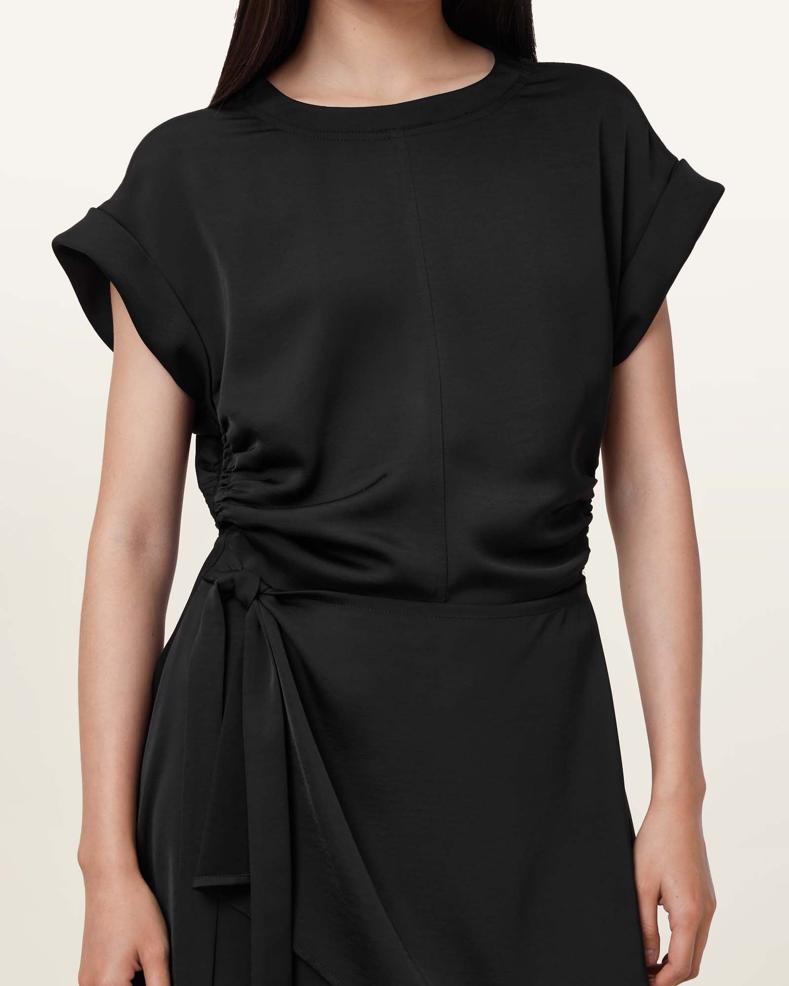 Black Color Riko Mini Dress from AllSaints