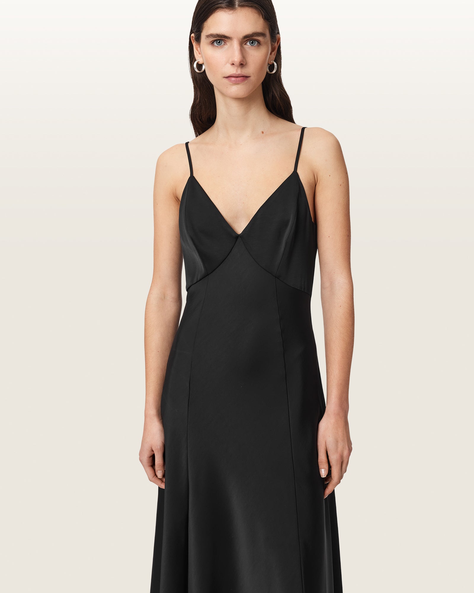Black Color Irina Dress from AllSaints