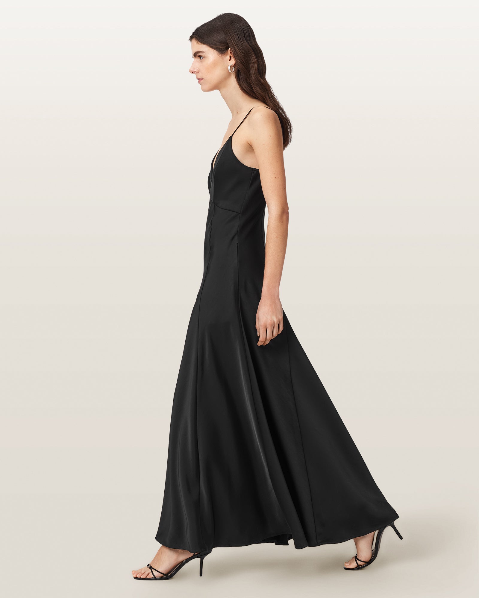 Black Color Irina Dress from AllSaints