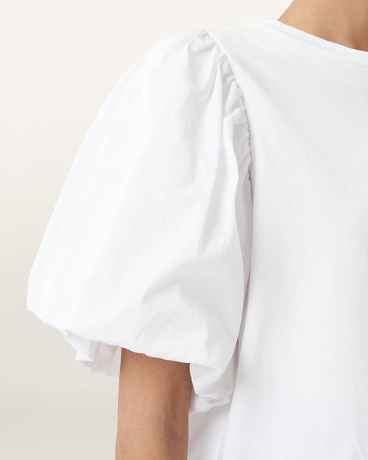 Optic White Color Jess Tee from AllSaints