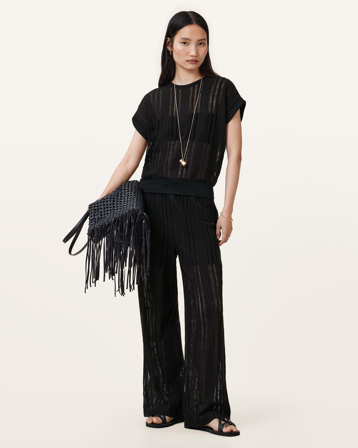 Black Color Giana Trouser from AllSaints
