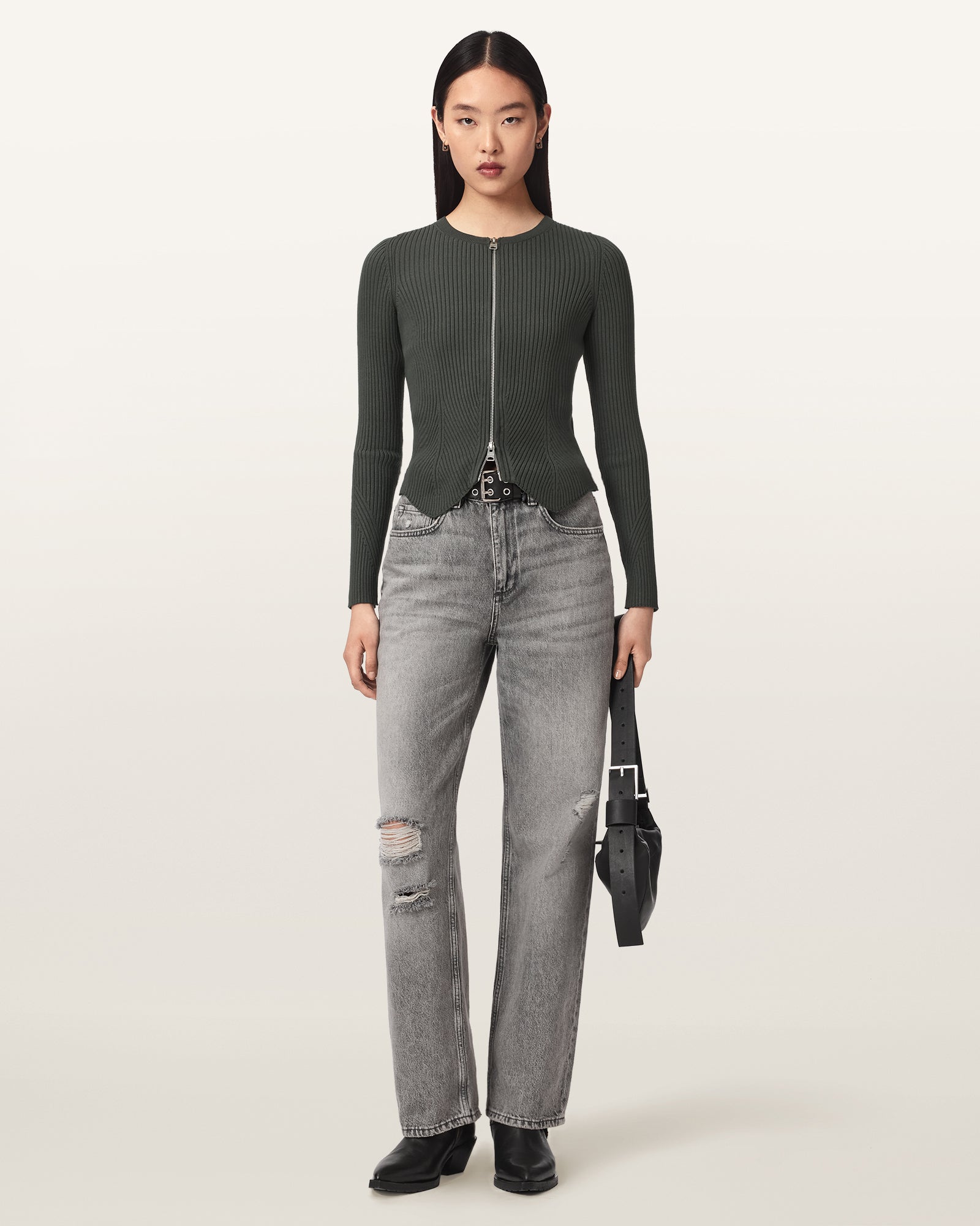 Cruz Zip Cardigan