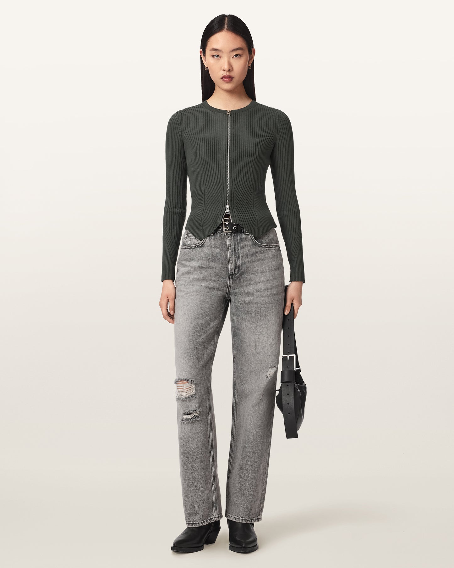 Cruz Zip Cardigan