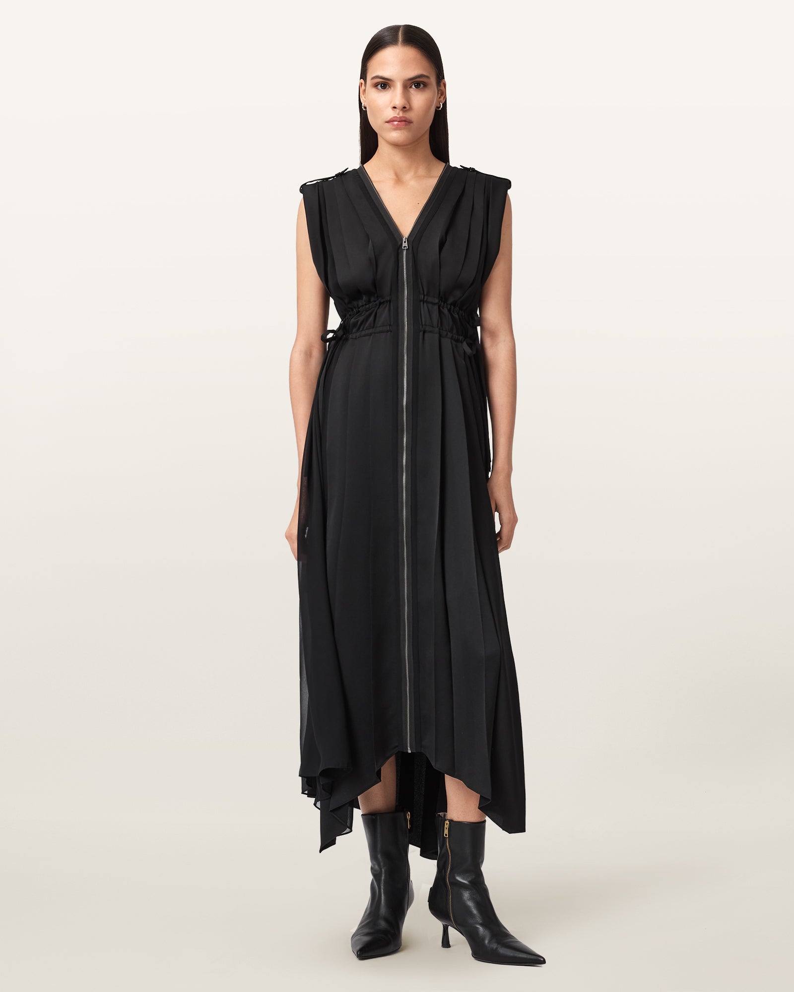 Black Color Amala Dress from AllSaints